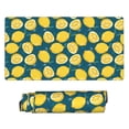 thumbnail image 2 of Kdxio Lemon Print Large Gaming Mouse Pad,Non-Slip Base,Water Resist Keyboard Pad for Gamer,Office & Home,29.5 x 15.8 in, 2 of 9