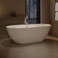 thumbnail image 3 of OVE Ayago 66 in. Freestanding Bathtub in Glossy White, 3 of 9