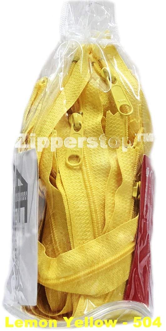 Zipperstop Fashion Trends YKK 4.5 Handbag Long Pull Zippers Sewer Crafter's Special Made in
