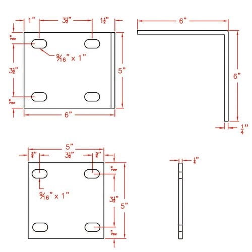 MULTINAUTIC "Inside Corner Dock Kit" Heavy Duty