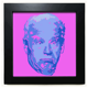 thumbnail image 1 of El Presidente de EE.UU. Mesa de pared con marco cuadrado negro, 1 of 4