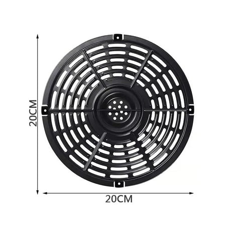 

Air Fryer Replacement Grill Pan Fit Air Fryers Crisper Plate Non-Stick Fry Pan