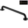 thumbnail image 2 of BRIGHT SHOWERS Grab Bar for Showers and Bathtubs, Handicap Bathroom Safety 24" Stainless Steel Rail, ADA-Compliant Decorative Grab Bar, Wall Senior Handle for Elderly or Handicapped, Oil-Rubbed Bronze, 2 of 9
