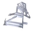 thumbnail image 1 of Mudguard Bracket Replacement, High Strength Metal Mud Flap Holder with Aluminum Reflectors 2 Pack, 1 of 7