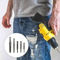 5Pcs Screw Extractor Set for Broken, Damaged, and Stripped Screws Removal Tool Kit and Easy to Use