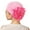 Pink, variant on Turbans for Women Head Wraps for Black Women Stretch 2025 Trendy Womens Casual Solid Flowers Head Hat Cap Headwear Muslim Turban Cap Slouchy Headwear Black One Size