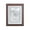 Walnut & Gold, variant on Lawrence Frames Verona Collection 5" x 7" Wooden Black Picture Frame with Silver Beads (198957)