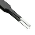 thumbnail image 4 of ESD Anti-static Stainless Steel Tweezers Blunt Tip 4.7 Inch Long 2pcs, 4 of 4