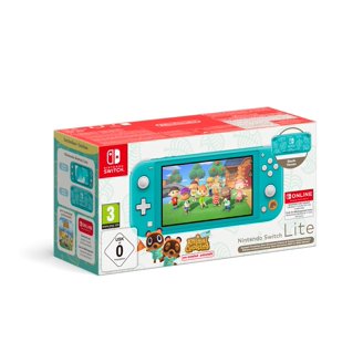 Nintendo Switch Lite with Animal Crossing: New Horizons NS Game