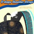 thumbnail image 5 of Sun and Moon Gothic Pattern 17" Waterproof Oxford School Backpacks for Teens, S-Shape Padded Straps, for School, Travel, Hiking, Camping, 5 of 5