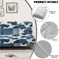 thumbnail image 4 of Xoenoiee Cow Pocket Pattern Stretch Armless Folding Sofa Slipcover Elastic One Piece Spandex T Cushion Futon Bed Covers Decorative Dust Proof Furniture Protector, 4 of 7