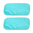 thumbnail image 1 of 2uds Maquillaje Extracción Limpieza Paño, Lavable, Verde, 16''x8'', 1 of 7