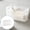 Yellow, variant on QIJGEBGG Convenient Kitchen Open Storage Box, High Gloss White, Easy to Carry and Take Out of Your Kitchen Drawers or Shelves Since it Has Two Grip-friendly Handles