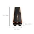 thumbnail image 2 of ADATA 2TB SSD Legend 960 Max with Heatsink 2TB PCIe Gen4x4 NVMe M.2 Internal Gaming SSD Up to 7,400 MB/s PS5 Compatible (ALEG-960M-2TCS), 2 of 7