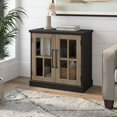 thumbnail image 3 of Westbrook 32W Storage Cabinet with Glass Doors by Bush Furniture, 3 of 10