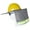 Gray, variant on MOMOJIA Reflective Safety Hat Sunshade Sun Protection for Helmet For Men Women Kids