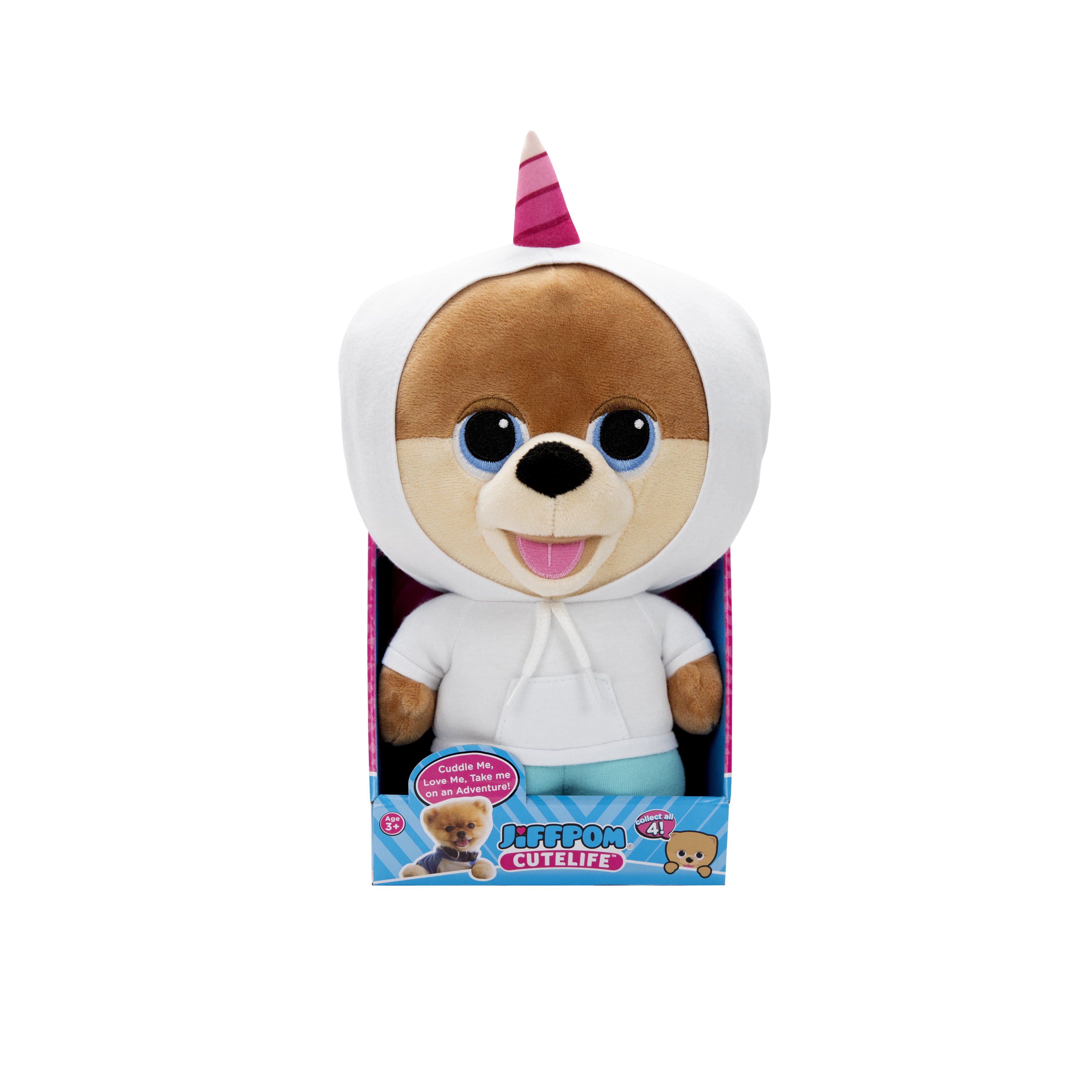 Jiffpom Plush 10 inch Unicorn Walmart