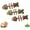 3PCS Mixed, variant on 2026 New Creative Catnip Silvervine Chew Toy,Natural Fishbone Catnip & Silvervine Chew Stick for Cats, Wooden Interactive Dental Care Chewing Plaything