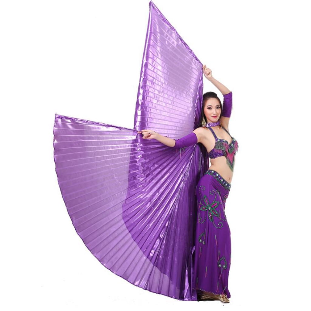 1 Pair Portable Telescopic Stainless Sticks for Belly Dance