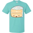 thumbnail image 3 of Inktastic Cute Smiling Cake with Confetti Sprinkles T-Shirt, 3 of 5