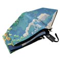 thumbnail image 6 of FORMRS Travel Umbrella Folding Auto Open Close Windproof Rain UV Protection, Beige Tree, 6 of 8