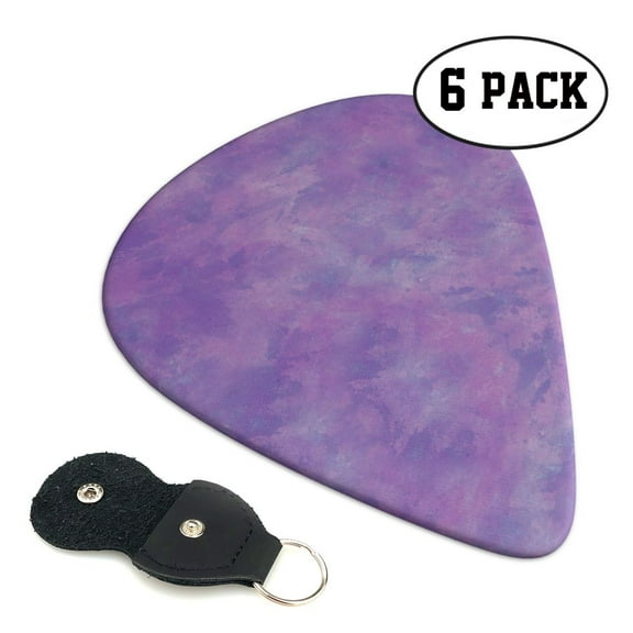 Purple Paint Guitar Picks for Guitar Bass Music Instruments Women Men Guitar Picks