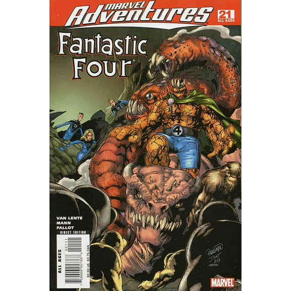Marvel Adventures Fantastic Four #21 VF ; Marvel Comic Book