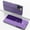 Purple, variant on Allytechgroup Mirror Case for iPhone 16 Pro, Mirror for Girls Women Makeup Slim Fit Anti-Drop Shockproof Protective Case for iPhone 16 Pro, Skyblue