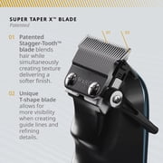 Wahl Professional Super Taper x Corded and Cordless Hair Clipper with T-Shaped Stagger Tooth Blade