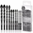 thumbnail image 1 of Maytalsory Multi-Functional Masonry Drill Bits For Professional Concrete Drill Bit Set Masonry Drill Bit Set 1Set, 1 of 6