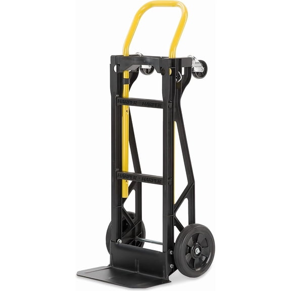 Harper Trucks Convertible Nylon Hand Truck w/ Stair Glides, 300lb Dolly & 400lb Cart Limit