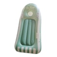 thumbnail image 4 of Flotador inflable de PVC para piscina con asa y ventana transparente Verde, 4 of 8