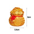 thumbnail image 6 of Sunjoy Tech Chinese New Year Ornament Lucky Money Ingot Bag Decoration Vibrant Color Car Ornament Spring Festival Decor, 6 of 8