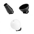 thumbnail image 1 of Universal Square Flash Accessory Kit: Honeycomb Radome, Beam Tube & Softball - Metal+ABS Light Shapers for Fashion Portraits, Studio Photography - Enhances 3D Silhouettes, Concentrated/Soft Lighting, 1 of 7