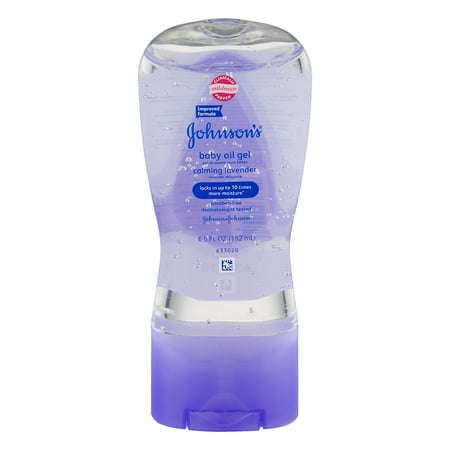 Johnson's Baby Oil Gel Calming Lavender, 6.5 FL OZ