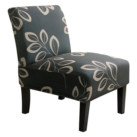 AUQ Armless Accent Chair Slipcovers,Stretch Armless Slipper Chair Slipcover,Removable Furniture Protector with Elastic Bottom