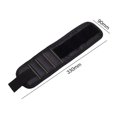 thumbnail image 3 of Pulsera Bolsa de herramientas magnética portátil cómoda para piezas de hardware (tres secciones negras) Sywqhk Para estrenar, 3 of 9