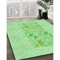 thumbnail image 2 of Ahgly Company Indoor Rectangle Patterned Stoplight Go Green Area Rugs, 7' x 9', 2 of 6