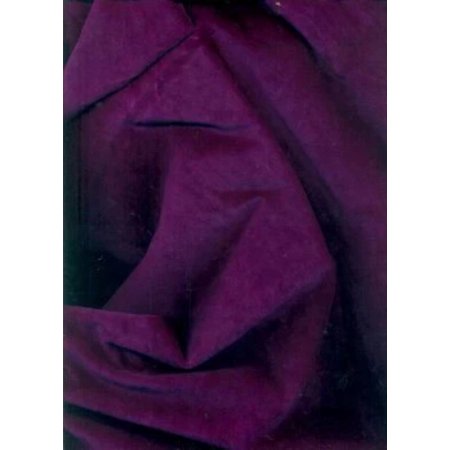 100% Cotton Velvet Ultra Marine Violet Fabric 44" wide [113]