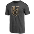thumbnail image 2 of Men's Charcoal Vegas Golden Knights Greatest Dad Tri-Blend T-Shirt, 2 of 3