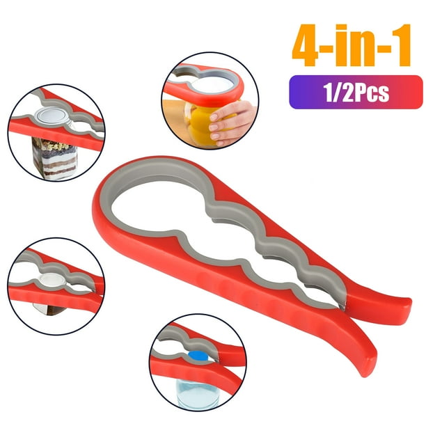 EEEkit Rubber Jar Opener, 2/1pcs 4 in 1 Twist Multifunctional Can ...