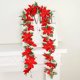 thumbnail image 5 of Guirnaldas navideñas con frutos rojos, coronas navideñas artificiales para el hogar, árbol de Navidad, escaleras, puerta, decoración de Navidad de Año Nuevo, 5 of 5