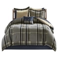 thumbnail image 1 of Pemberly Row 7-piece Microfiber Comforter with Sheet Set in Navy, 1 of 13