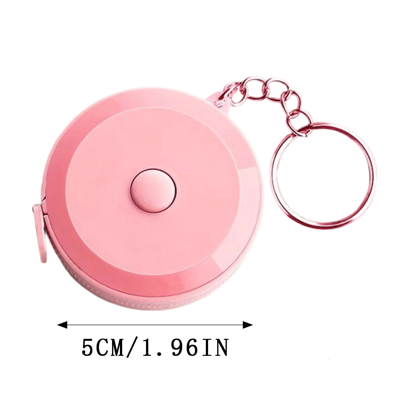 Mini Tape Measure for Body, 79 Inch/2M Dual Sided Retractable Measuring Tape, Small Keychain Sewing Fabric Tailor Cloth Medical Measurement Tool, Portable Set