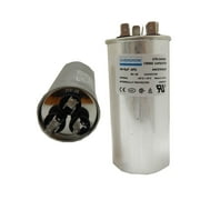 40+5uF 40/5MFD ±6% 370V CBB65 Dual Run Circular Start Capacitor for AC Motor Run or Fan Start or Condenser Straight