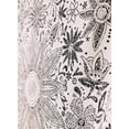 thumbnail image 4 of Tapiz bohemio para colgar en la pared, tapiz floral blanco beige con estampado de medallón de margaritas punteadas para dormitorio Boho Hippie decoración del hogar, 60 × 80 pulgadas-blanco Adepaton CZJJ-ST23-2, 4 of 7