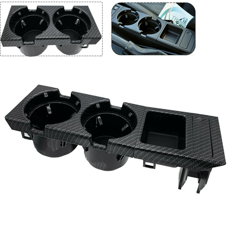 Carbon Fiber Cup Holder for BMW E46 3 Series 323 325 328 1998-2005 51168217953, Men's, Size: One Size