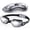 Black - Bright Sliver, variant on AEGEND Adult Swim Goggles for Unisex Men, Women & Youth – Anti-Fog, Leak-Proof, UV Protection, Wide View Swimming Goggles, Ideal for Pool & Open Water Swimming - Mirrored Version