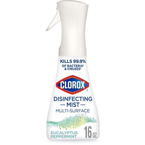 Clorox Disinfecting Mist, Eucalyptus Peppermint, Disinfecting Spray, 16 Fluid Ounces