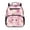 Pink Cherry Blossom Axolotl, variant on Uorisanigo Pink Floral Dragon Backpack for Girls School Elementary Bookbag Large Capacity Lightweight Daypack with Side Pocket for Camping Outdoor Hiking